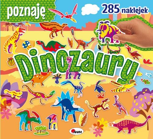 Image of Poznaję dinozaury 285 naklejek