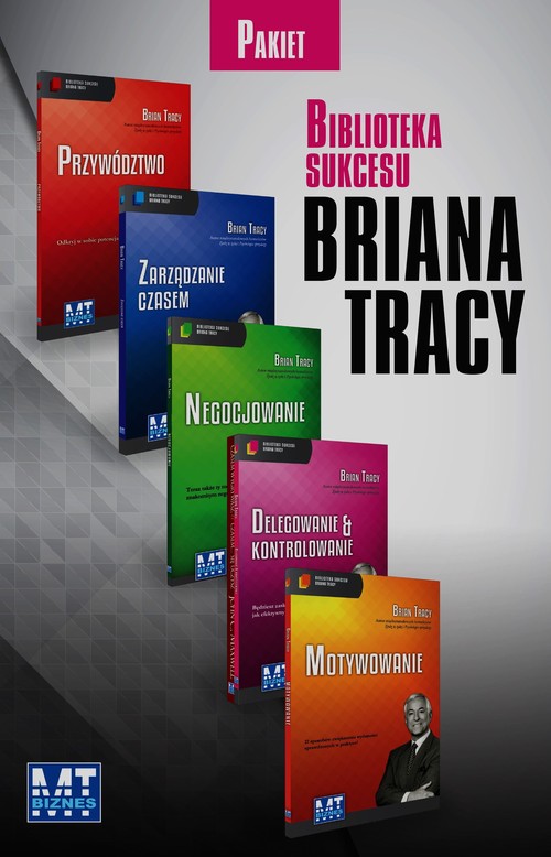 Image of Biblioteka Sukcesu Przywództwo / Zarządzanie czasem / Negocjowanie / Delegowanie & kontrolowanie / Motywowanie Pakiet