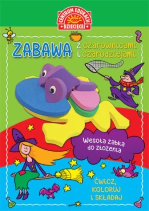 Image of Zabawa z czarownicami i czarodziejami Książka z zabawką do składania