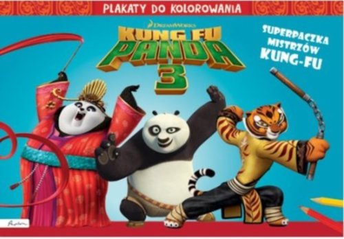 Image of Dream Works Kung Fu Panda 3 Superpaczka Plakaty do kolorowania