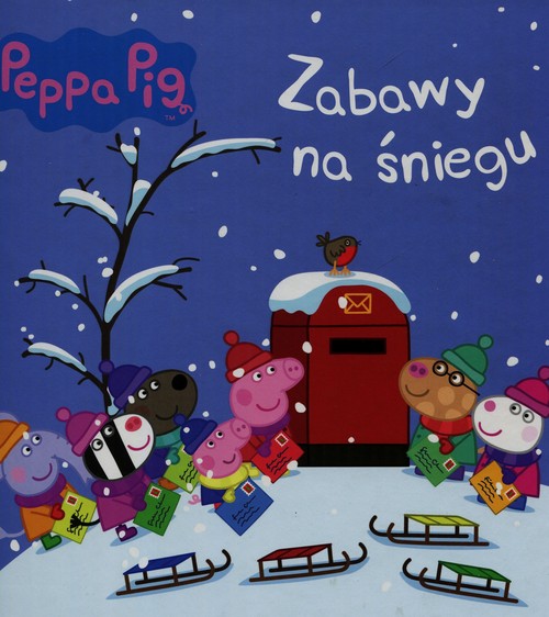 Image of Świnka Peppa Zabawy na śniegu Wizyta Mikołaja
