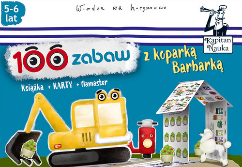 Image of 100 zabaw z koparką Barbarką (5-6 lat)