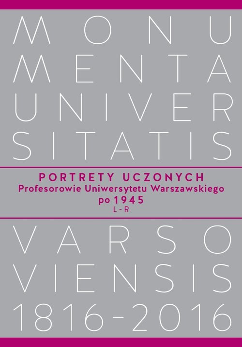 Image of Portrety Uczonych Profesorowie Uniwersytetu Warszawskiego po 1945, L-R