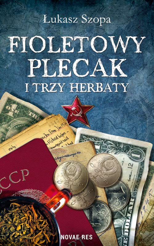 Image of Fioletowy plecak i trzy herbaty