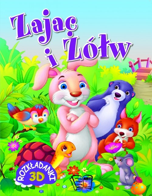 Image of Zając i Żółw Rozkładanki 3D