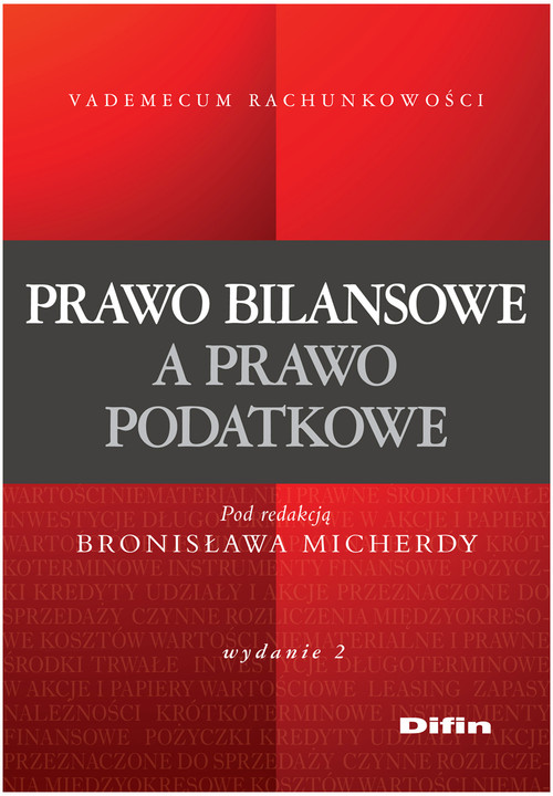 Image of Prawo bilansowe a prawo podatkowe