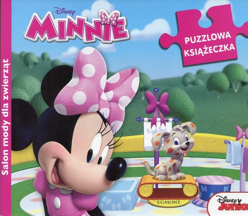 Image of Salon mody dla zwierząt Minnie Puzzlowa książeczka