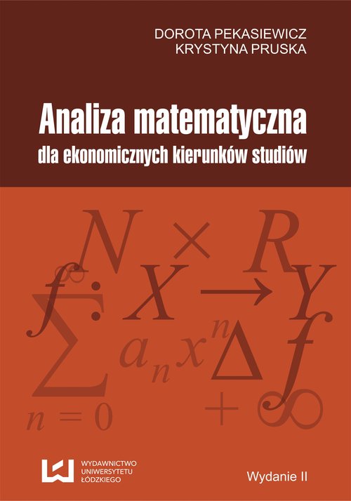 Image of Analiza matematyczna dla ekonomicznych kierunków studiów