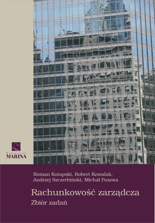 Image of Rachunkowość zarządcza Zbiór zadań