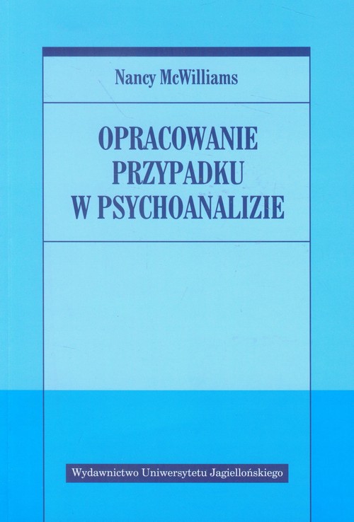 Image of Opracowanie przypadku w psychoanalizie