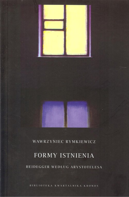 Image of Formy istnienia Heidegger według Arystotelesa