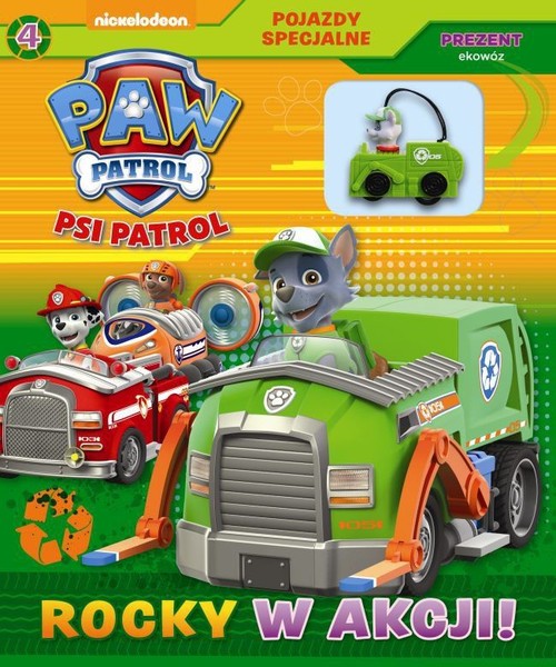 Image of Psi patrol Pojazdy specjalne 4 Rocky w akcji