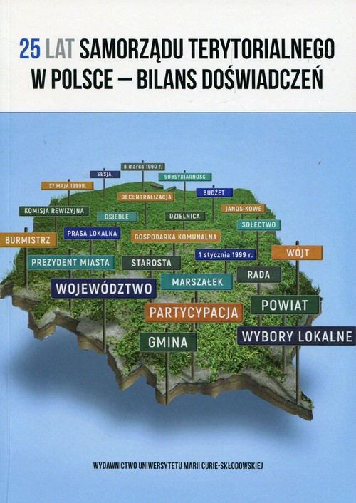 Image of 25 lat samorządu terytorialnego w Polsce bilans doświadczeń