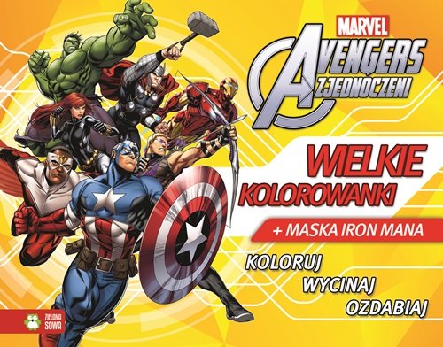 Image of Avengers Wielkie plakaty kolorowanka