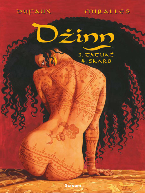Image of Dżinn Tom 3/4 Tatuaż Skarb