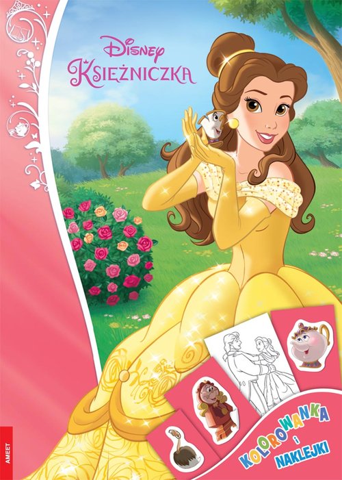 Image of Disney Księżniczka Kolorowanka i naklejki