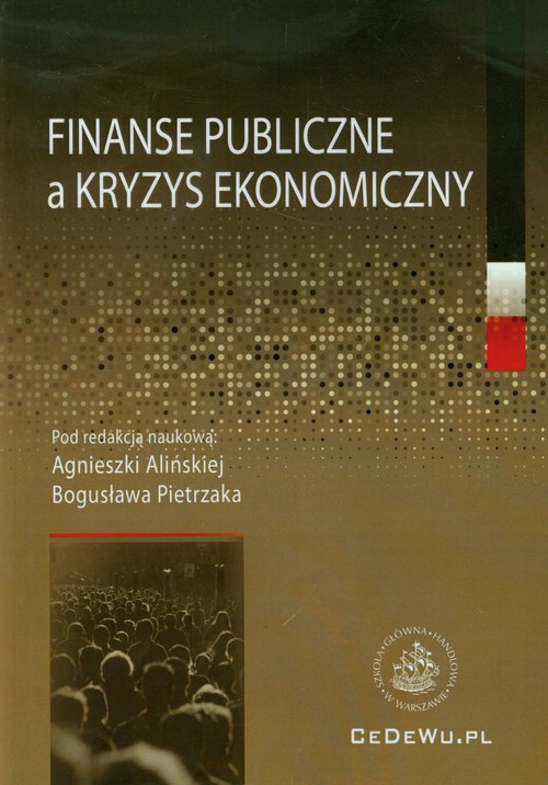 Image of Finanse publiczne a kryzys ekonomiczny