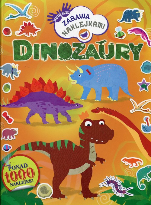 Image of Dinozaury Zabawa naklejkami