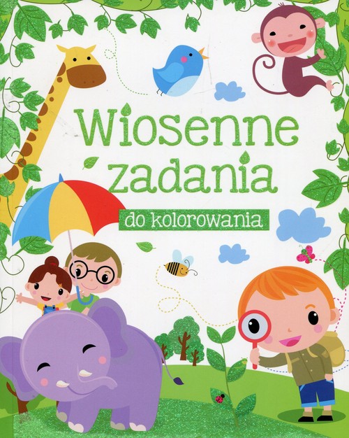 Image of Wiosenne zadania do kolorowania