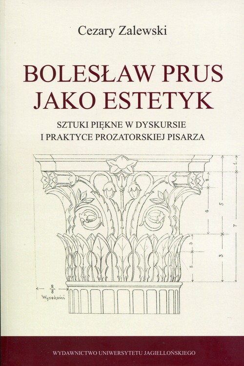 Image of Bolesław Prus jako estetyk Sztuki piękne w dyskursie i praktyce prozatorskiej pisarza