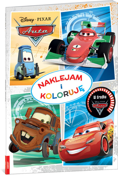 Image of Auta Naklejam i koloruję NAK-1