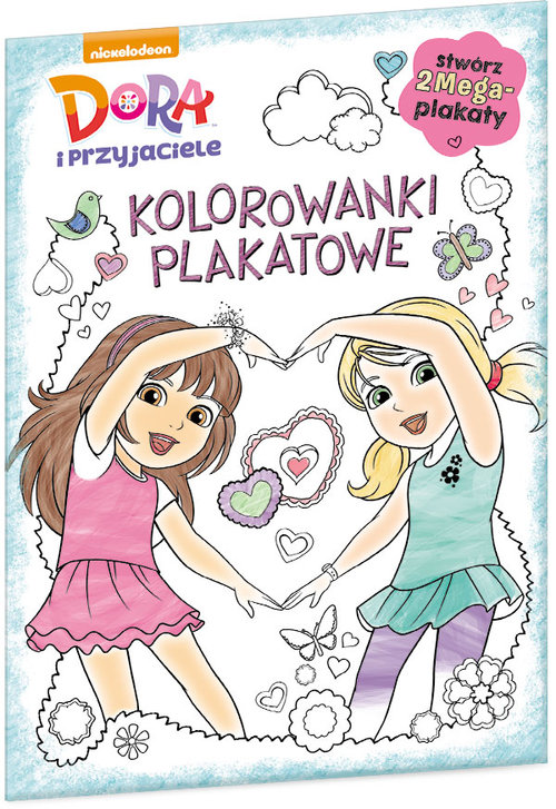 Image of Dora i przyjaciele Kolorowanki plakatowe KPO-601