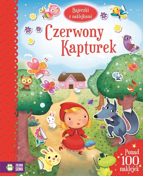 Image of Bajeczki z naklejkami Czerwony Kapturek