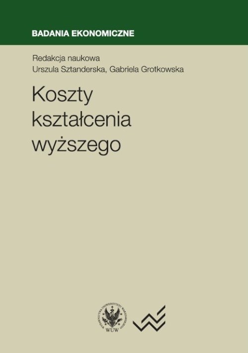 Image of Koszty kształcenia wyższego