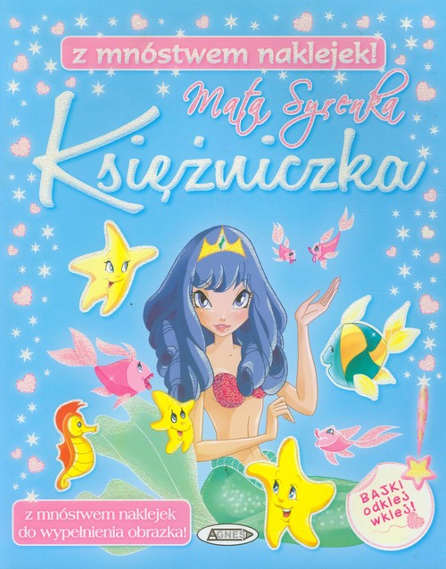 Image of Mała Syrenka Księżniczka z mnóstwem naklejek!
