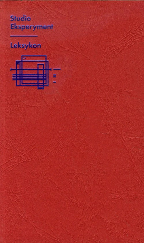 Image of Studio Eksperyment Leksykon Zbiór tekstów