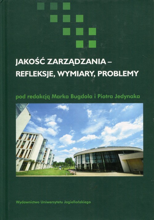 Image of Jakość zarządzania - refleksje, wymiary, problemy
