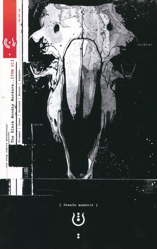 Image of Black Monday Murders Tom 1 Chwała mamonie