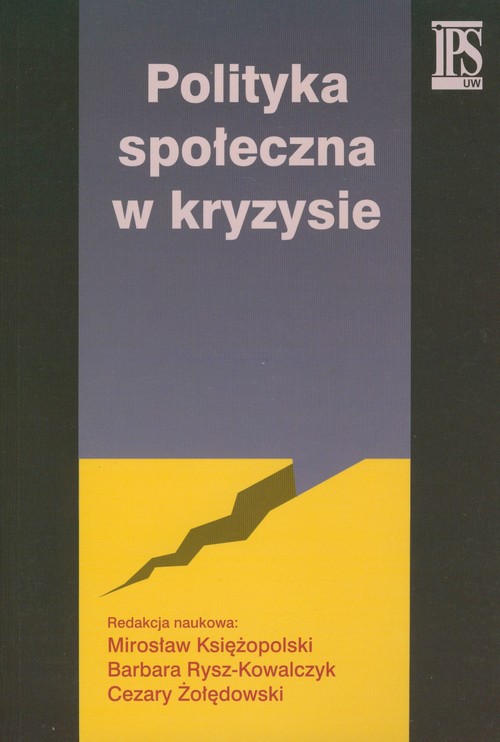 Image of Polityka społeczna w kryzysie
