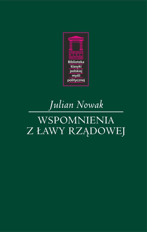 Image of Wspomnienia z ławy rządowej