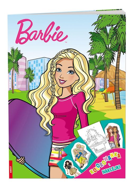 Image of Barbie Kolorowanka i naklejki DPN-110