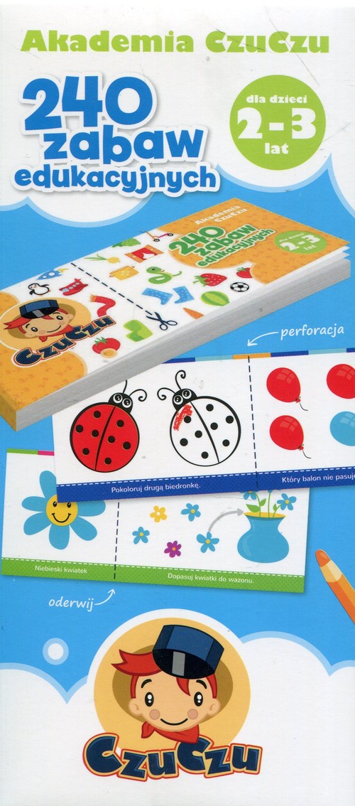 Image of Akademia CzuCzu dla dzieci od 2-3 lat 240 zabaw edukacyjnych