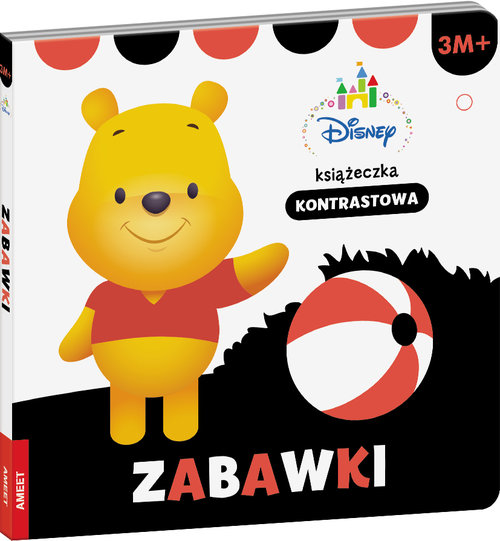Image of Disney maluch 3m+ Zabawki książeczka kontrastowa