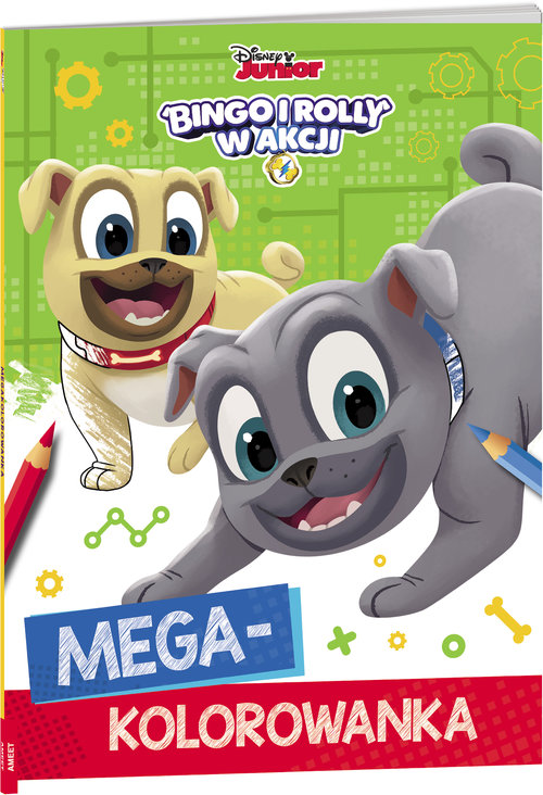 Image of Bingo i Rolly w Akcji. Megakolorowanka