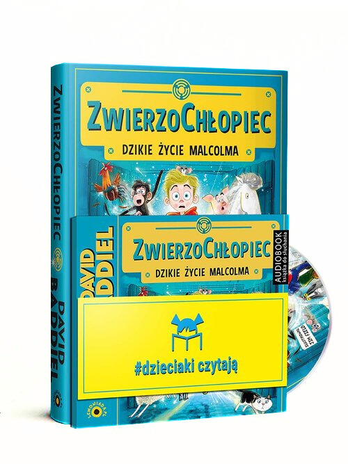 Image of Dzieciaki Czytają: ZwierzoChłopiec + CD Pakiet