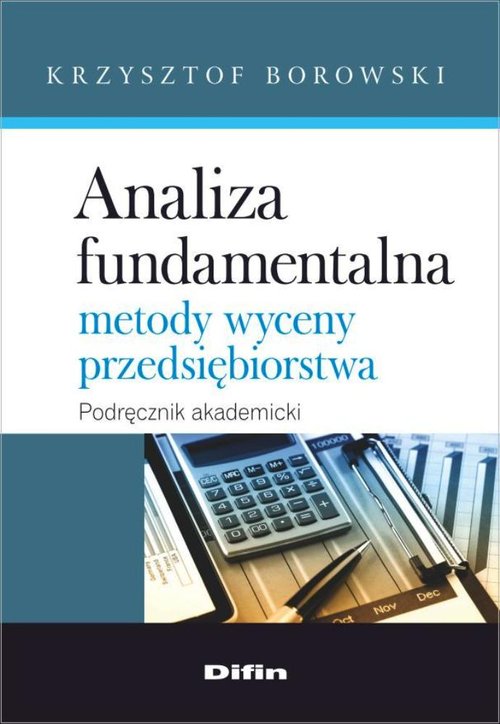 Image of Analiza fundamentalna Metody wyceny przedsiębiorstwa