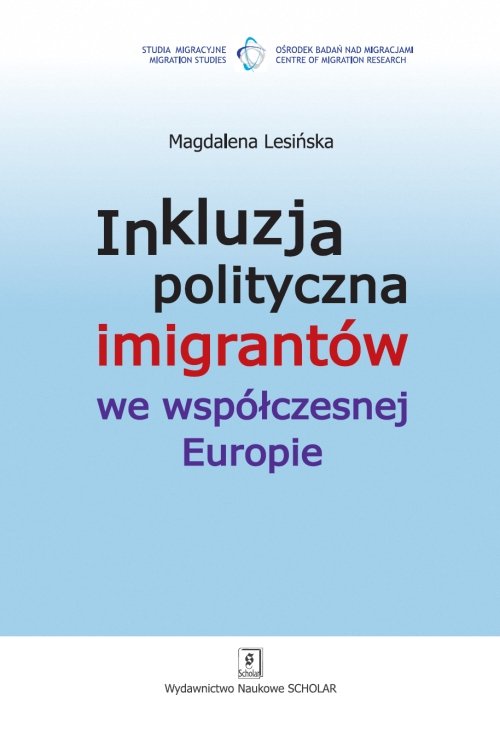 Image of Inkluzja polityczna imigrantów we współczesnej Europie