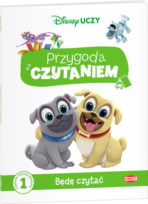 Image of Disney Uczy Bingo i Rolly w akcji Przygoda z czytaniem Będę czytać