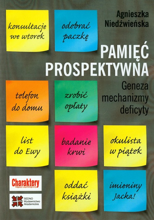 Image of Pamięć prospektywna Geneza mechanizmy deficyty