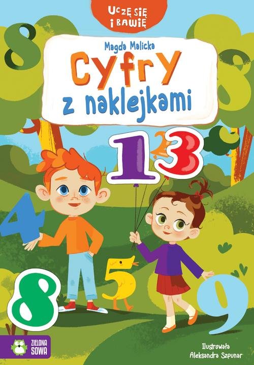 Image of Cyfry z naklejkami