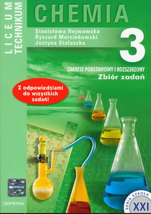 Image of Chemia 3 Zbiór zadań Zakres podstawowy i rozszerzony Liceum, technikum
