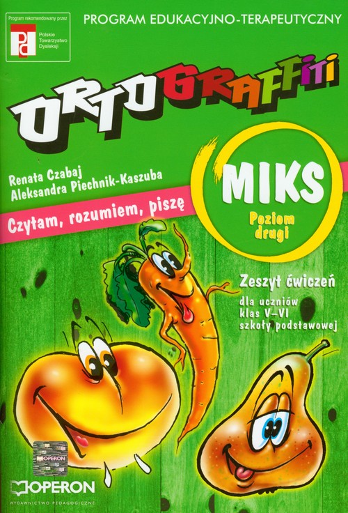 Image of Ortograffiti MIKS Poziom drugi Zeszyt ćwiczeń