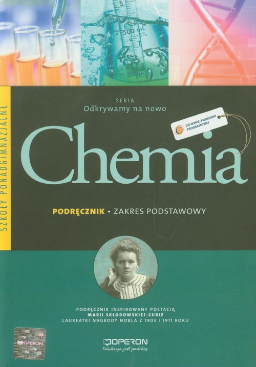 Image of Chemia Podręcznik Zakres podstawowy szkoła ponadgimnazjalna