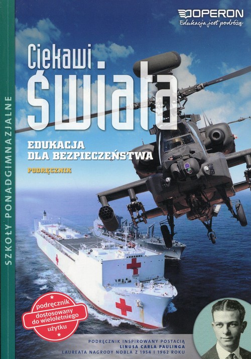 Image of Ciekawi świata Edukacja dla bezpieczeństwa Podręcznik Szkoła ponadgimnazjalna