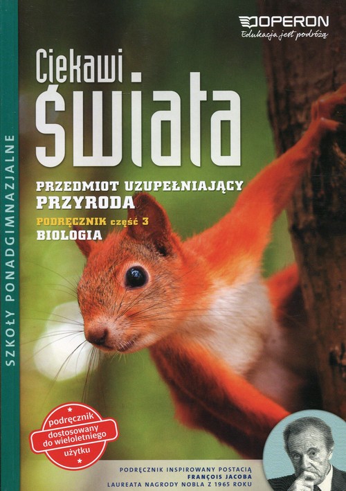 Image of Ciekawi świata Przyroda Biologia Podręcznik Część 3 Przedmiot uzupełniający Szkoła ponadgimnazjalna