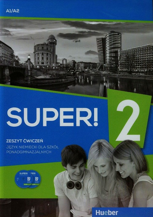 Image of Super! 2 Zeszyt ćwiczeń + 2CD A1/A2 Szkoła ponadgimnazjalna